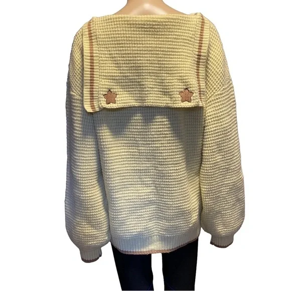 Sanrio My Melody Kuromi Cinnamoroll Oversized Sweater Size Medium - Picture 9 of 13